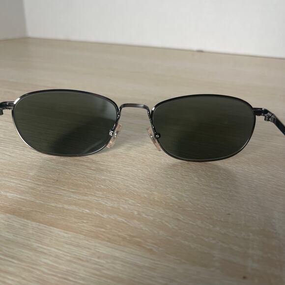 Vintage Serengeti 5653C Sunglasses Silver Metal Japan - Picture 5 of 10